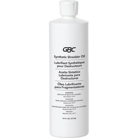 GBC Shredder Oil, Environmentally Friendly, 16 oz. GBC1760049